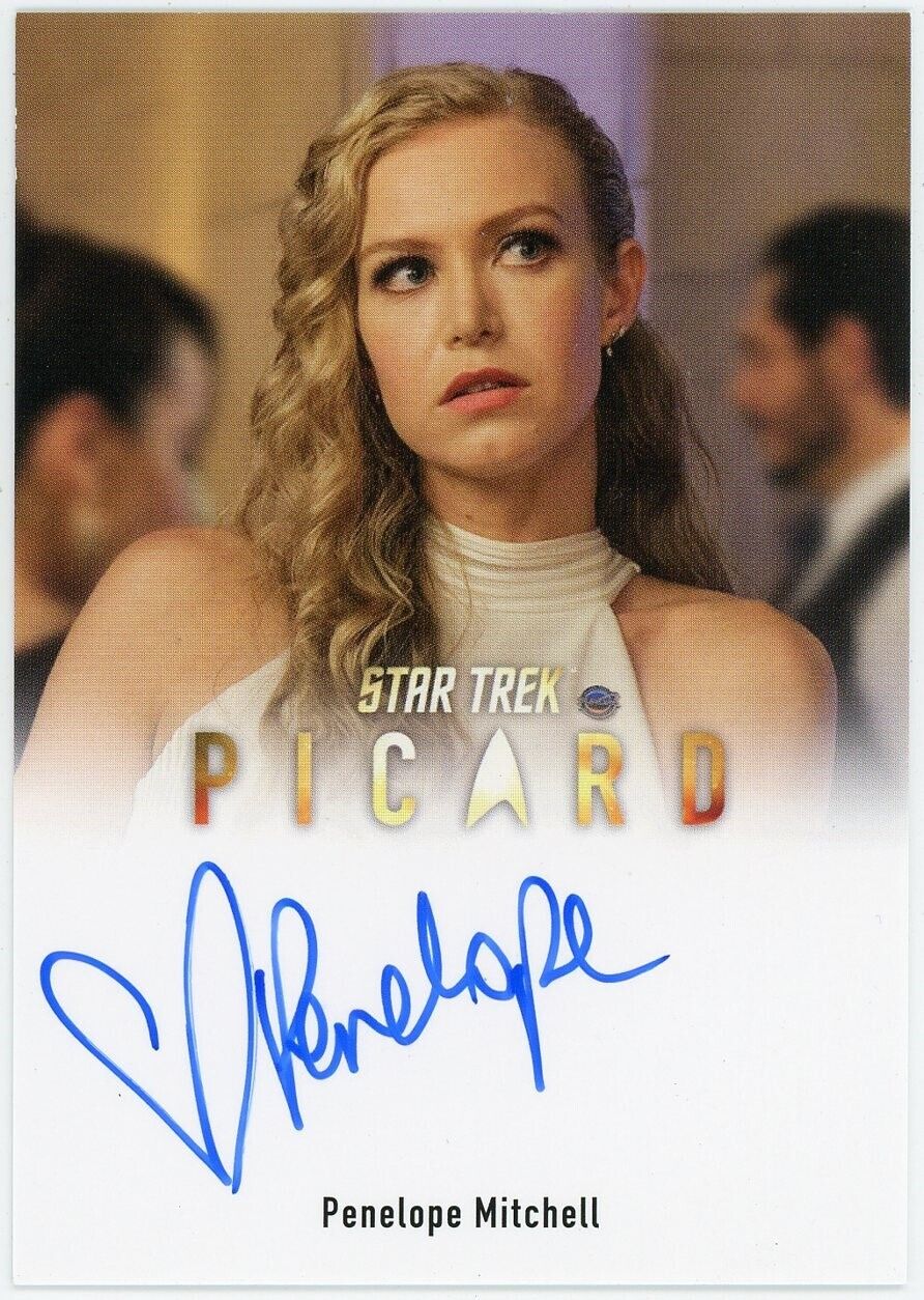 Star Trek Picard Seasons 2, 3 A69 Penelope Mitchell Autograph EX LIMITED