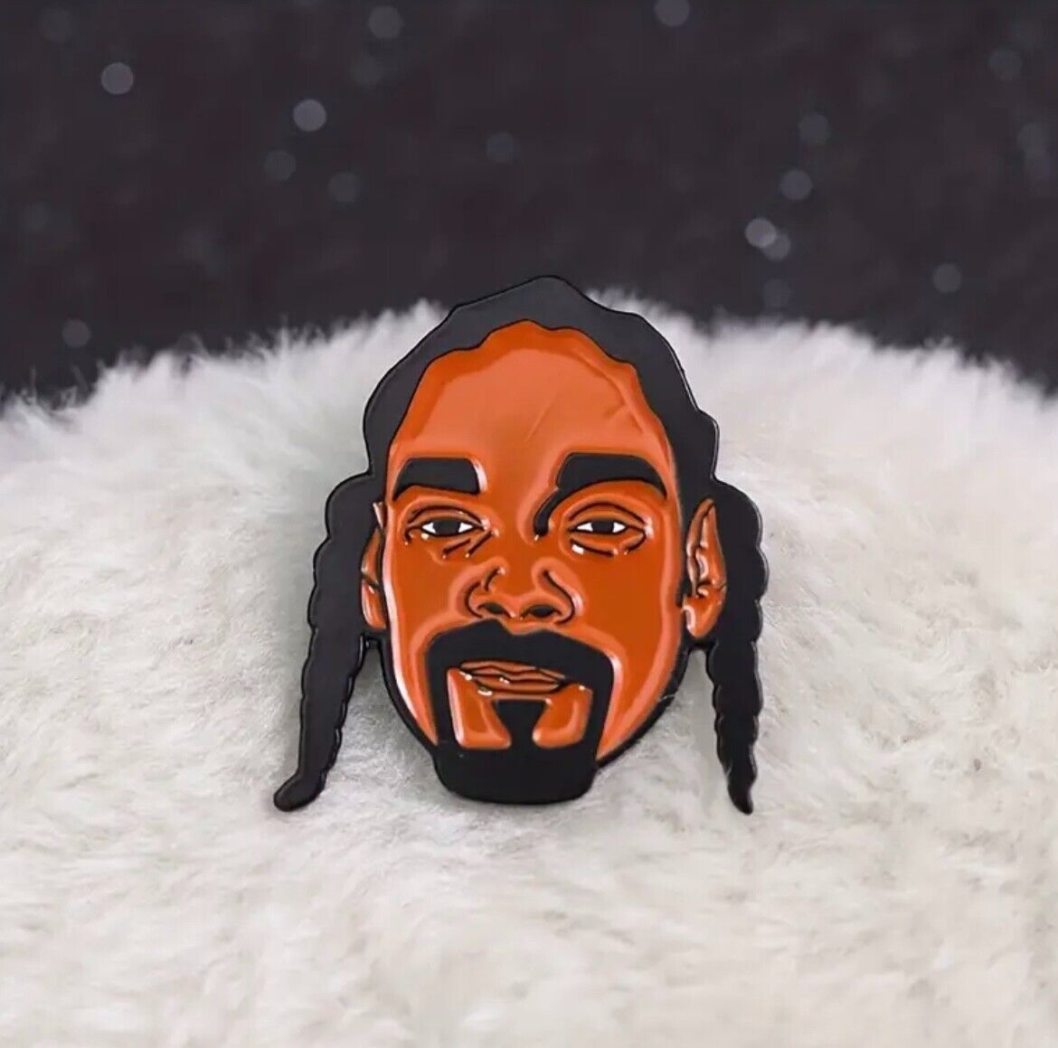 Snoop Dogg Enamel Pin, Snoop Dogg, American Rapper, Enamel Pin