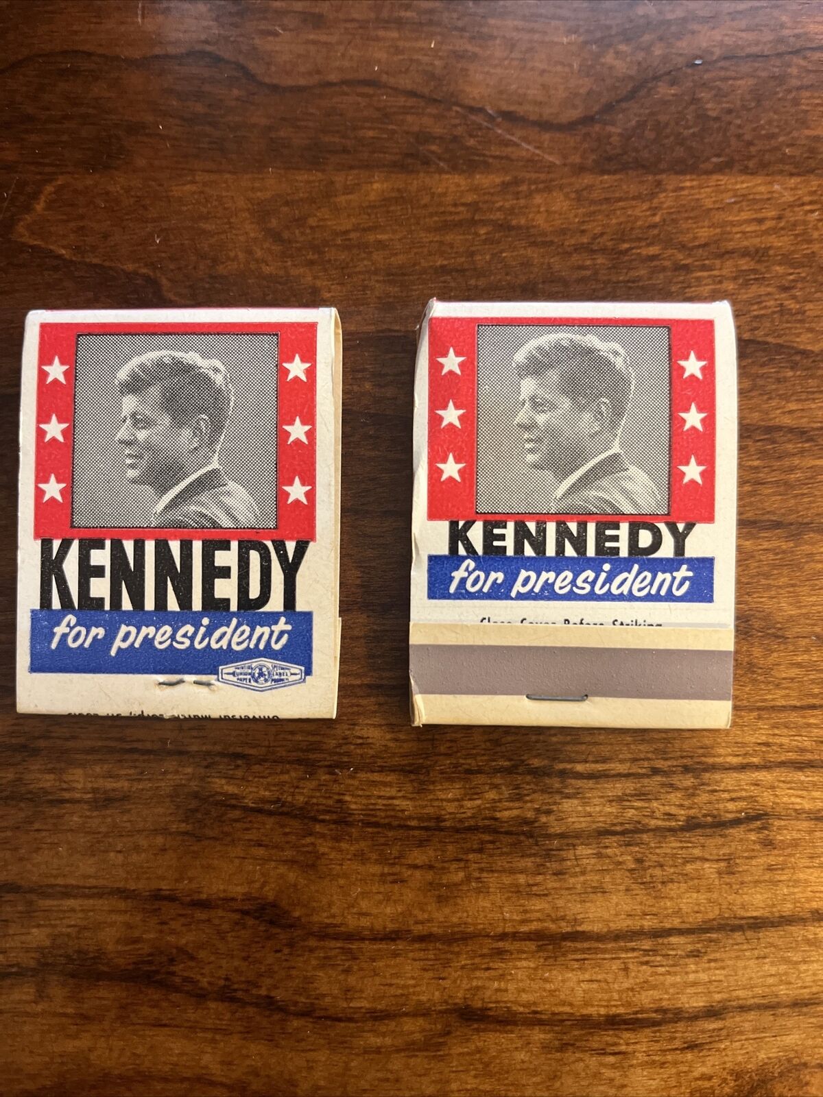 Kennedy For President Matchbook VINTAGE