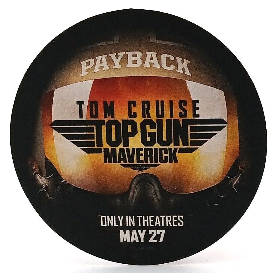 Beer Coaster-Tom Cruise Top Gun Maverick Advertising Coaster+