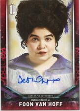 DEBBIE CHAZEN Autograph trading card- DOCTOR WHO 2018 Signature Series #5/5 picture