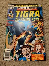 MARVEL PREMIERE 42 featuring TIGRA THE FELINE FURY, Marvel lot 1978 HIGH GRADE picture