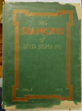 The Diamond of Delta Sigma Nu 1913 Illustrated Fraternity Yearbook / Photos picture
