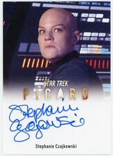 Star Trek Picard Seasons 2 & 3 A78 Stephanie Czajkowski Autograph EX LIMITED picture