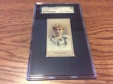 N212 Adele Ritchie Actress Sweet Caporal Graded Cigarette Tobacco Card picture