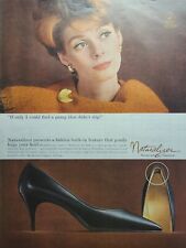 Brown Shoe Company St. Louis Naturalizer No-Slip Pump Vintage Print Ad 1965 picture