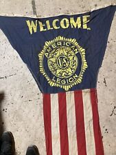 2nd - Vintage U.S. American Legion Large Banner picture