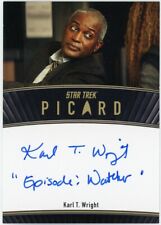 Star Trek Picard Seasons 2 & 3 Karl T. Wright Inscription Autograph SCARCE 50 picture