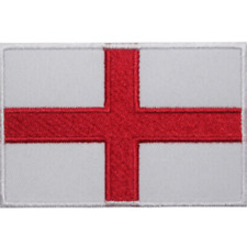 England National Country Flag Iron on Patch Embroidered Sew On International picture