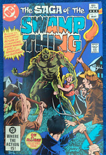 SAGA OF THE SWAMP THING #1. DC 1982. SWAMP THING RETURNS 9.2 NEAR MINT- QUALITY picture