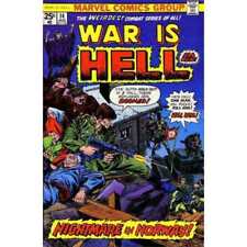 War Is Hell (1973 series) #14 in Fine condition. Marvel comics [m% picture