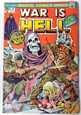 War Is Hell #9 1st Appearance of Death Marvel GD+ VG- picture