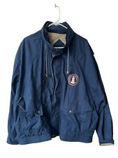 Space Shuttle Vintage Cal Craft Jacket XXL Patch Blue  Pocket Hoodie picture