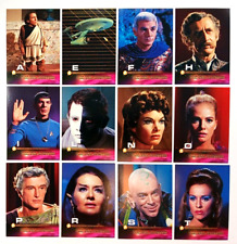 STAR TREK : The Original Series  - Autograph Challenge Set - 12 Card Set - TOS picture