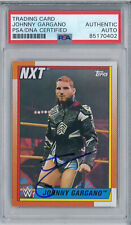 Johnny Gargano Signed Autograph Slabbed 2021 WWE Topps Heritage Card PSA DNA picture