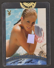 ROBIN ARCURI 2001 PLAYBOY WET & WILD CERTIFIED SEALED AUTOGRAPH CARD #47/125 picture