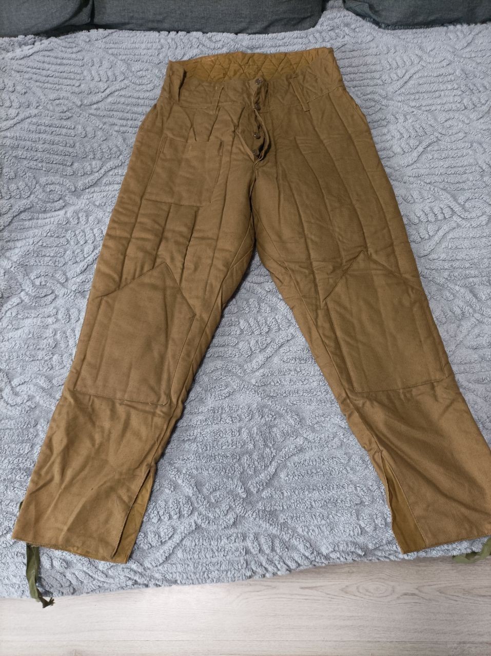 USSR Soviet Telogreika Vatnik Fufaika Winter Military Pants Army Trousers