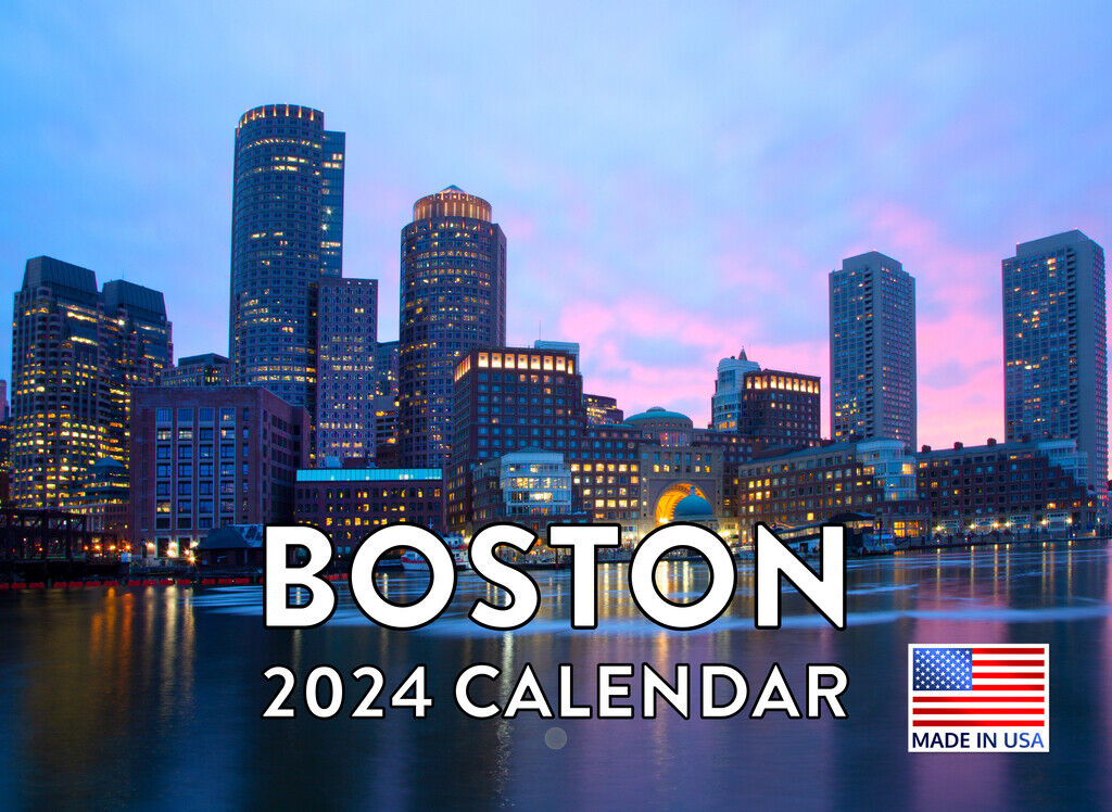 Boston Massachusetts 2024 Wall Calendar for Sale Celebrity CarsZ