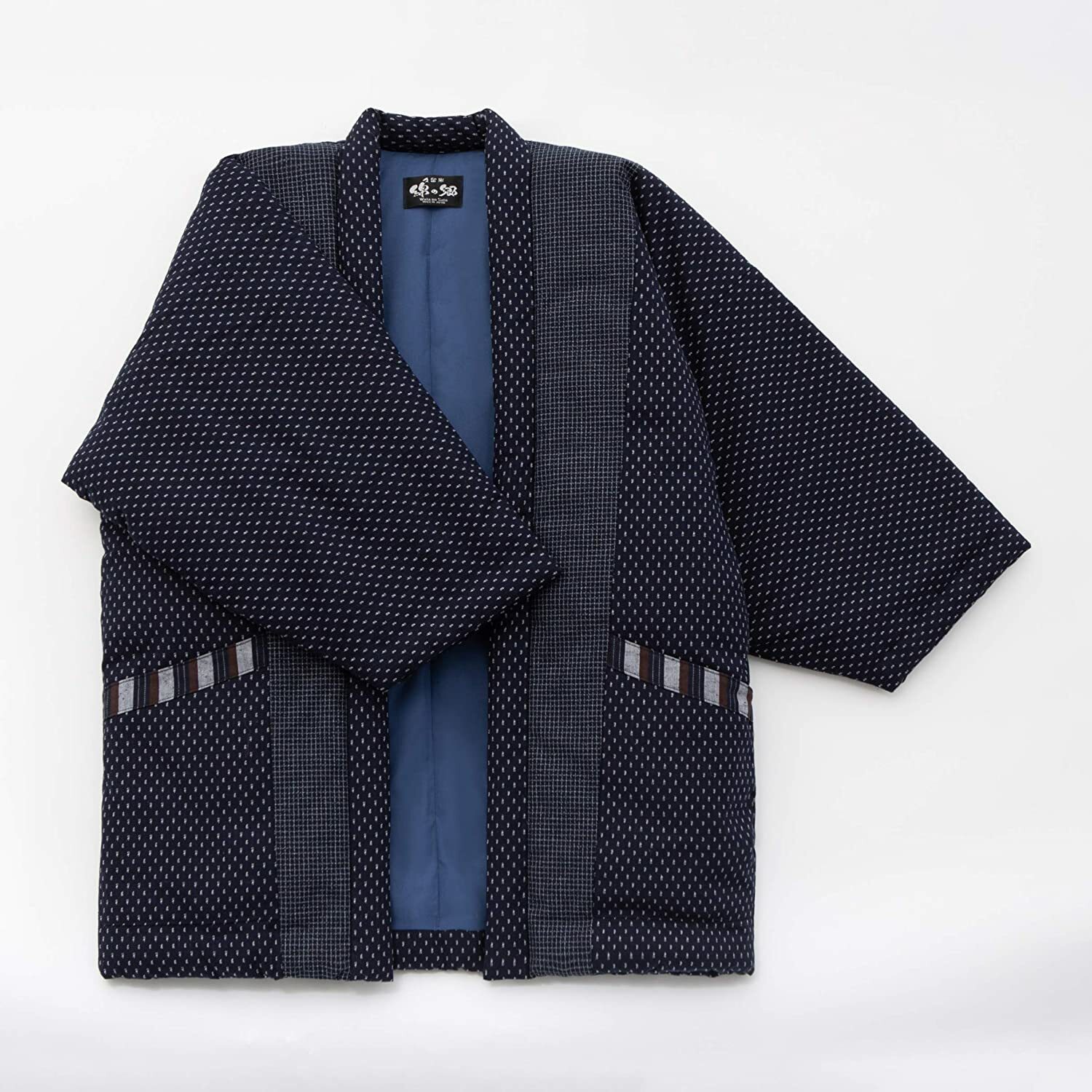 Japanese Kimono Hanten Warm Wear Winter Jacket LL (XL) size Made in JAPAN 