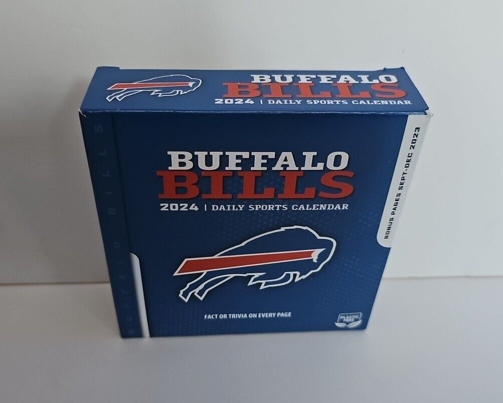 Turner Licensing, NFL Buffalo Bills 2024 Desk Calendar for Sale