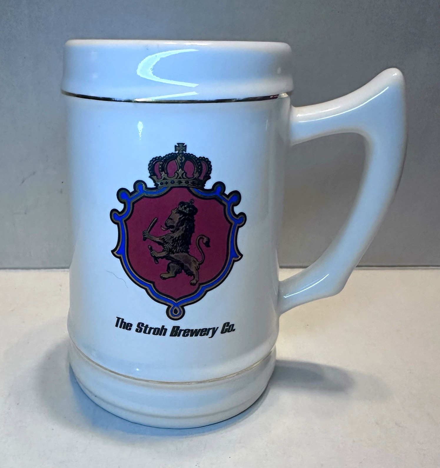 Vintage 1984 Stroh Brewery Beer Stein Mug The Muggery Concepts Unlimited USA 6" Vintage 1984 Stroh Brewery Beer Stein Mug The Muggery Concepts Unlimited USA 6"