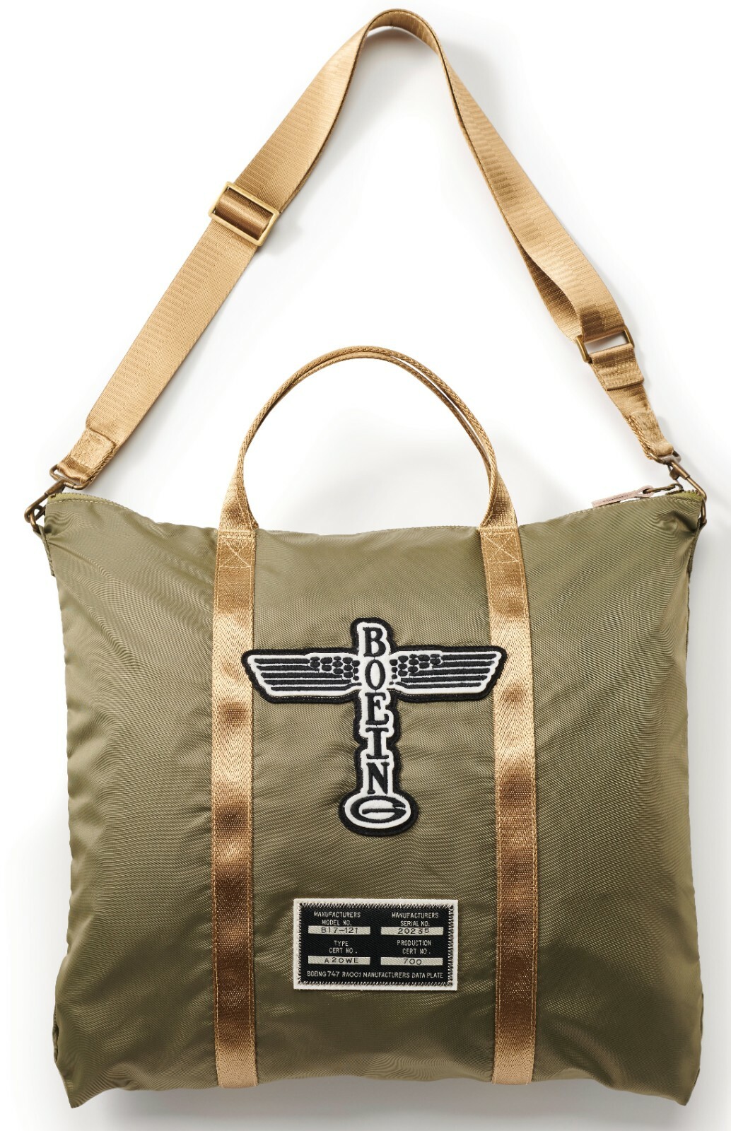 Boeing Totem Helmet Bag, WWII, Vintage Aviation, B-17 Flying Fortress   ACC-0103