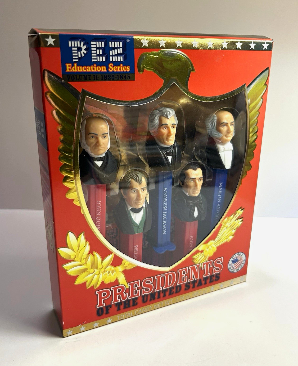 PEZ Education Series Volume II 1825-1845 US Presidents (Sealed)