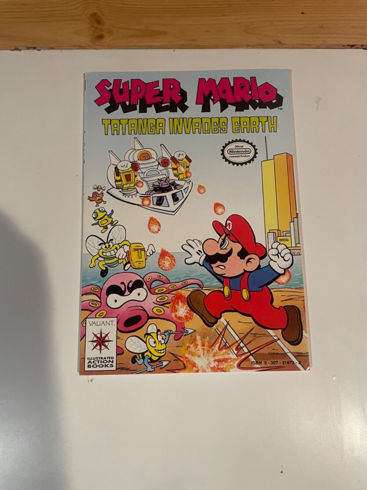 Super Mario Tatanga Invades Earth CGC 9.6 White Pages Valiant 1991 Nintendo