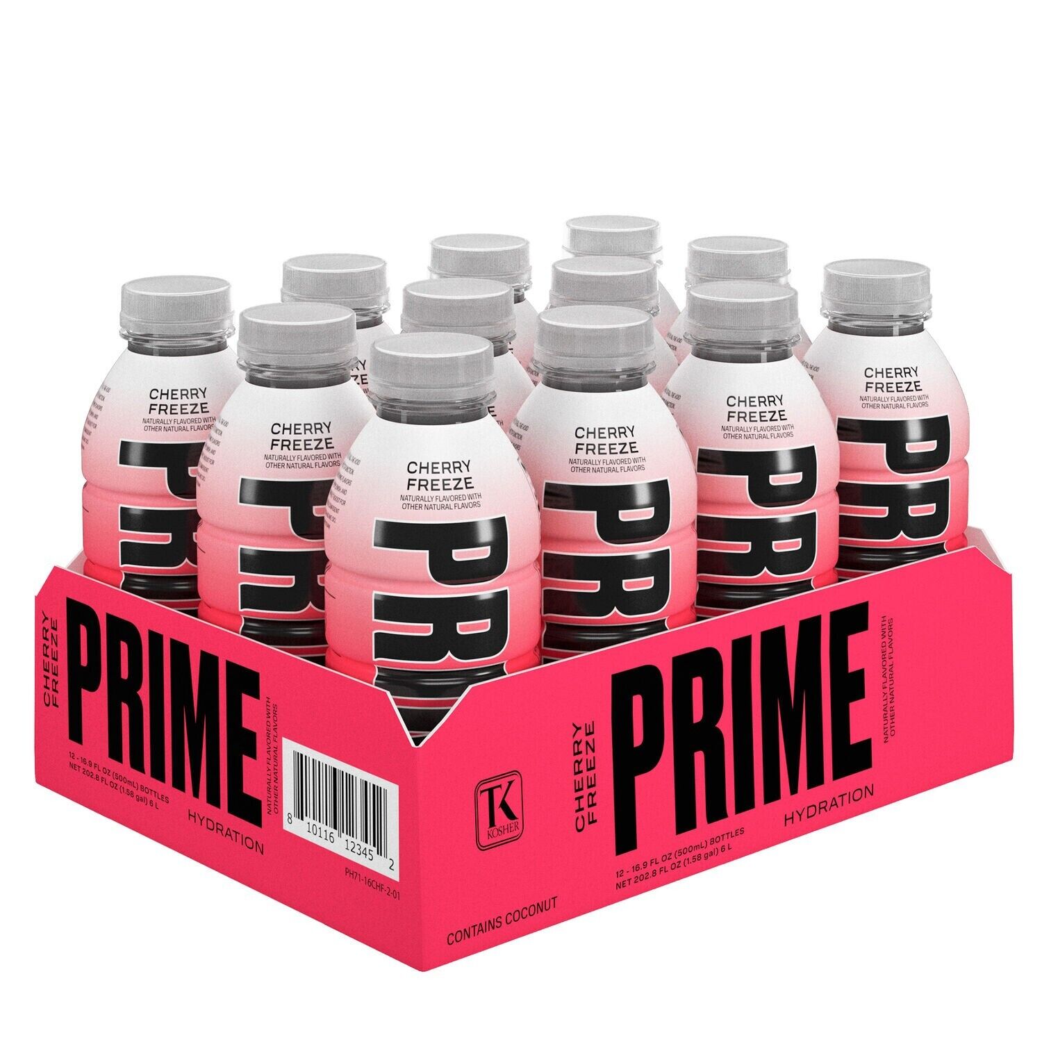 *NEW* PRIME Hydration Cherry Freeze One Case (12 Bottles) LIMITED