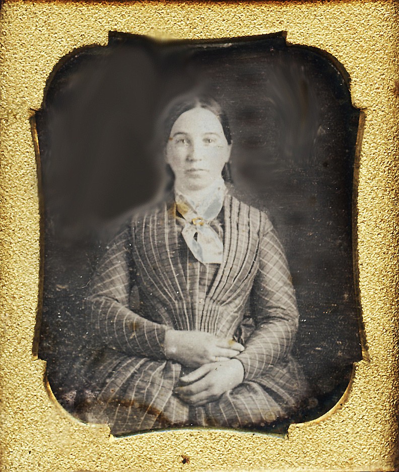 Beautiful 6th Plate Dag of an Arreactive Woman 1850s #259