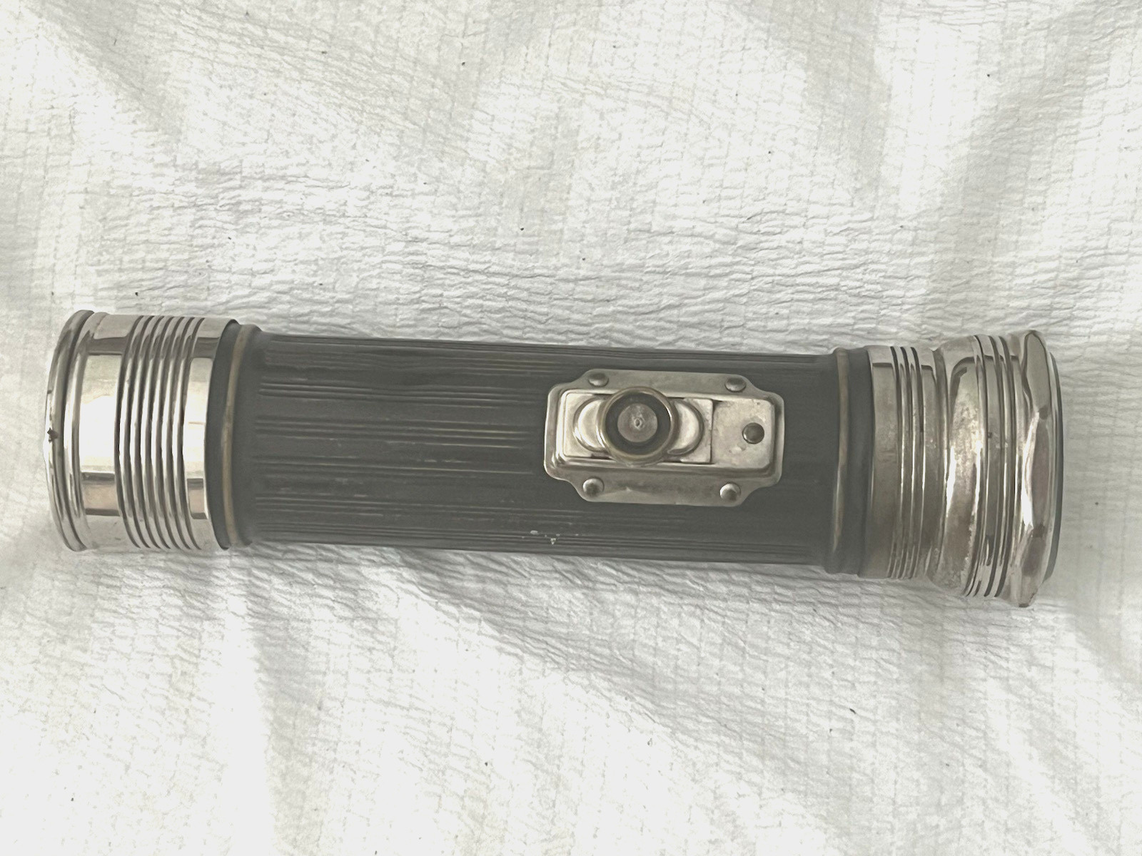 Antique Vintage 1920's - 30's Eveready Flashlight - Working