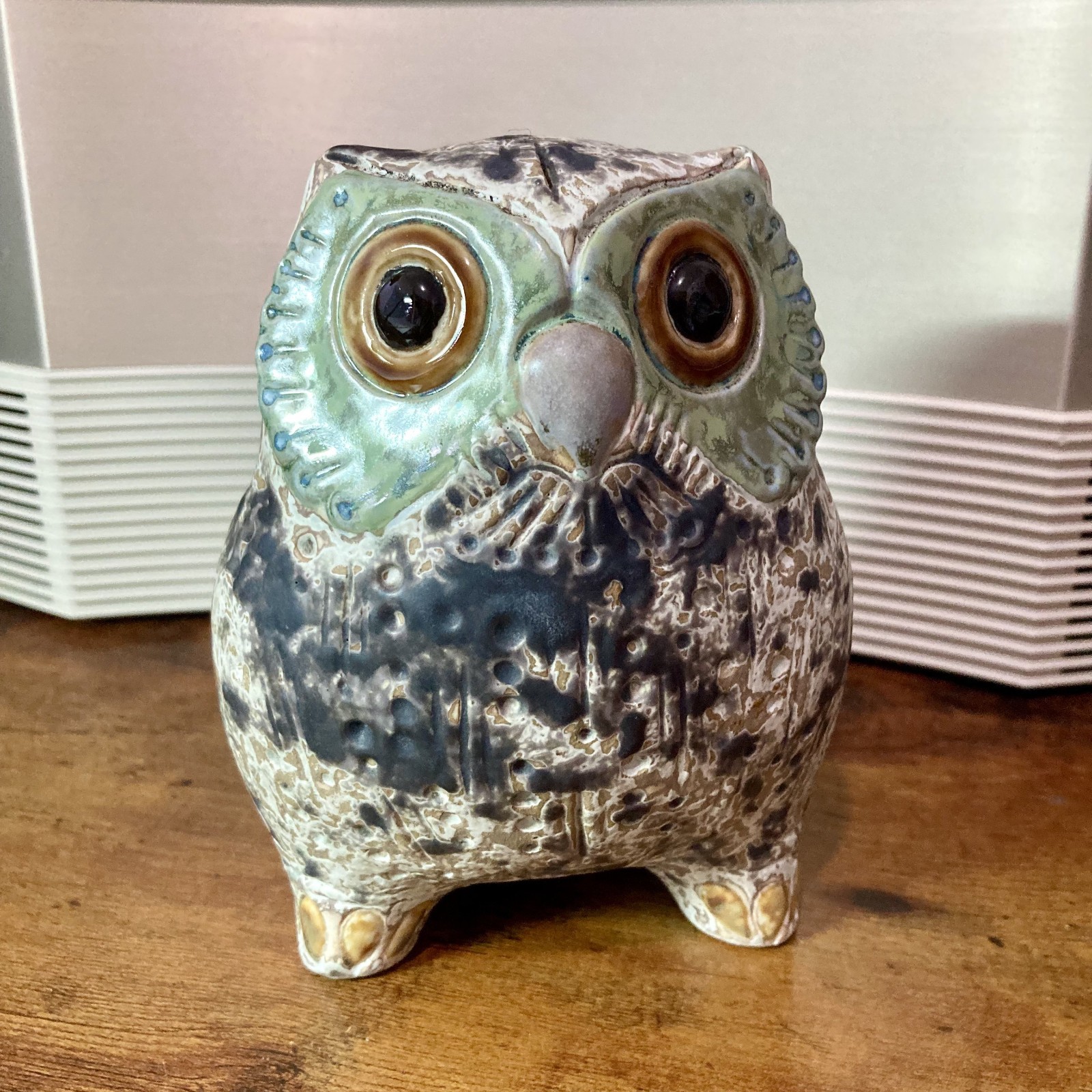 Lladro Little Eagle Owl #2020  Retired Spain 6 1/4" Figurine