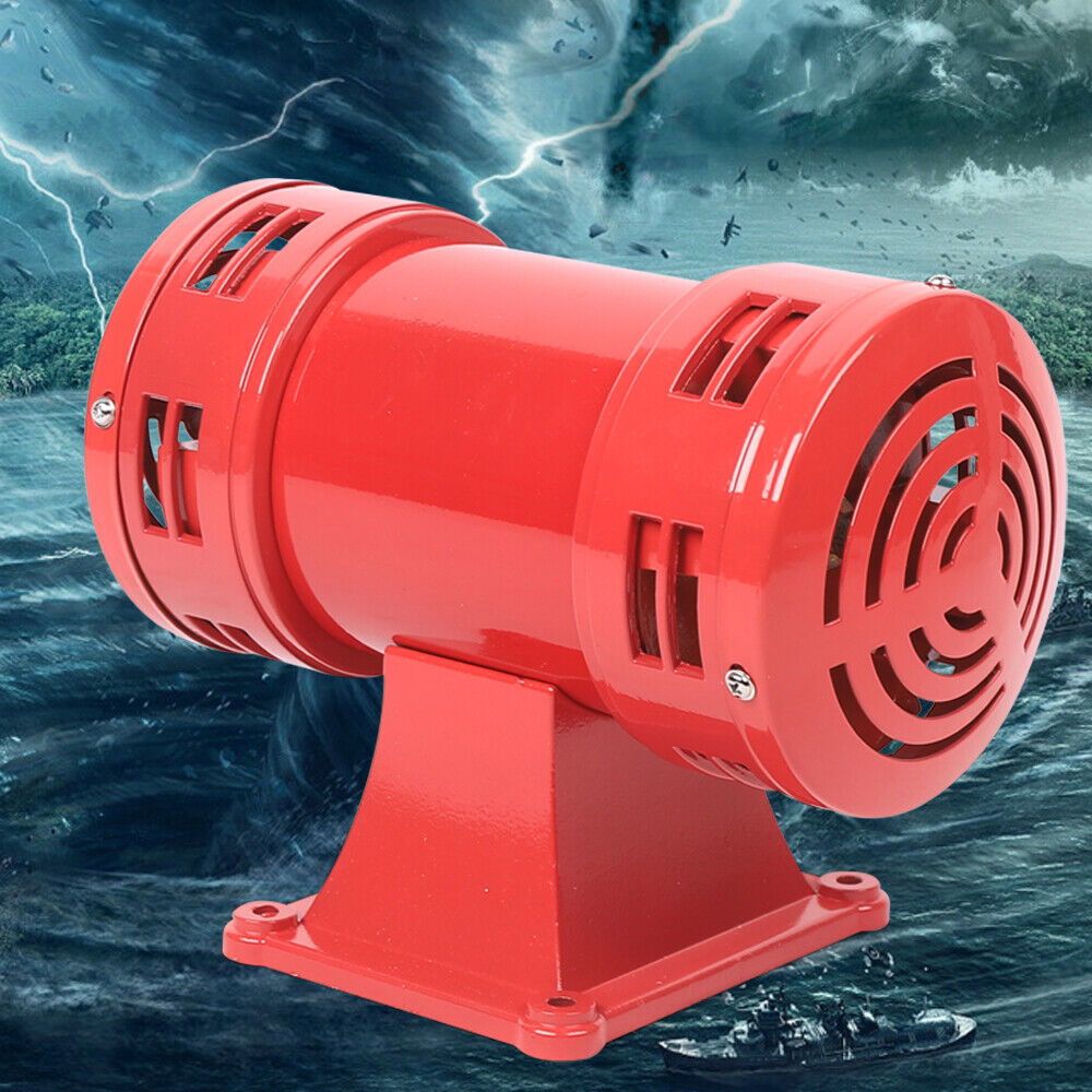 Electric Siren Industrial Air Raid Horn Loud Sound Warning Alarm Siren 400W 110V