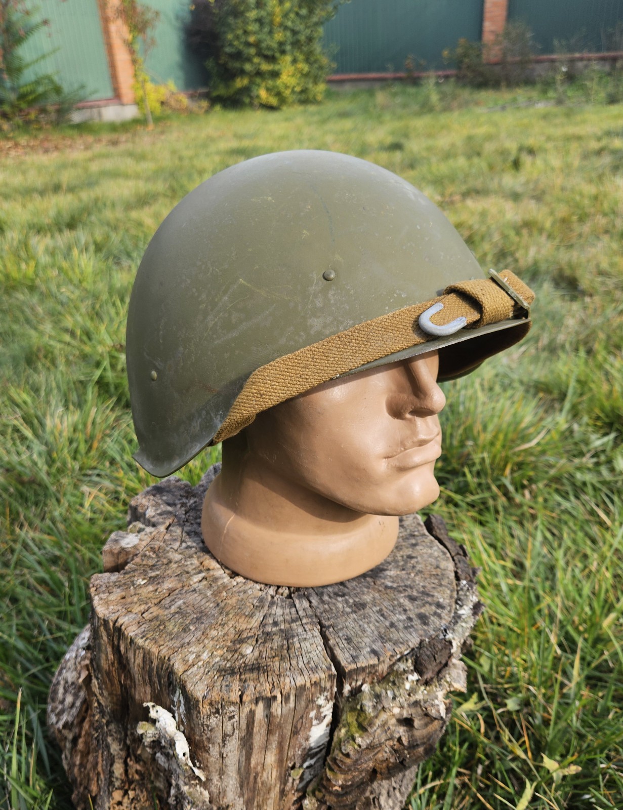 Original Military Helmet SSH 40 Steel WW2  Soviet Army RKKA WWII Size-2 Russian