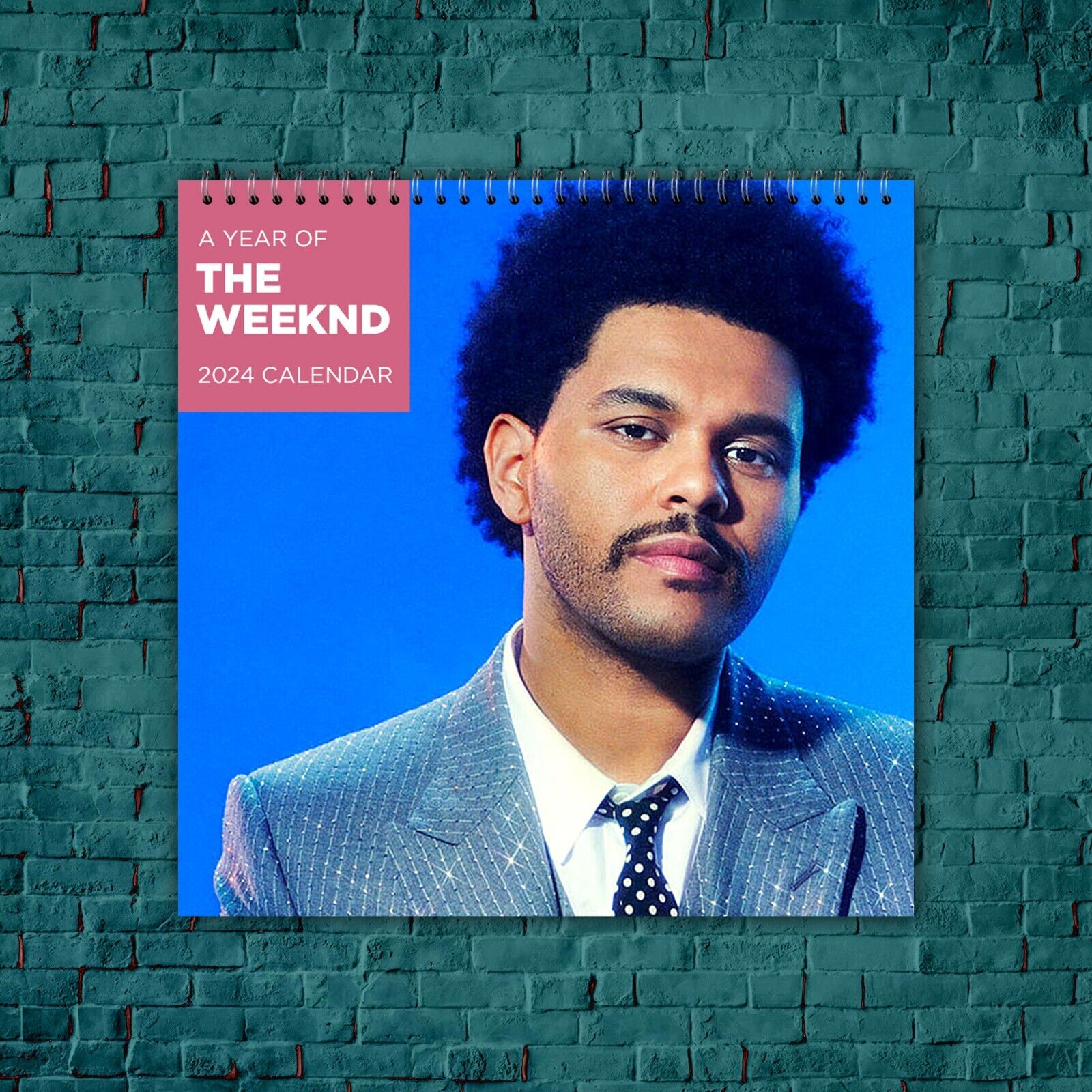 The Weeknd Calendar 2024, Celebrity Calendar, The Weeknd 2024 Wall