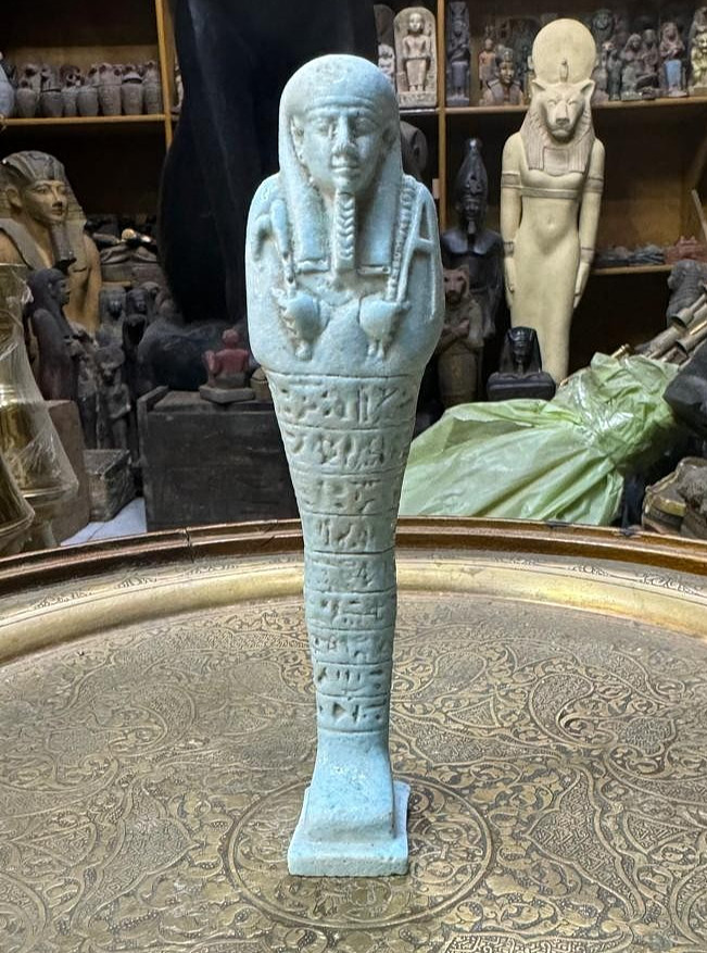 RARE ANTIQUE ANCIENT EGYPTIAN Shabti Ushabti Statue Servant Egyptian Pharaonic