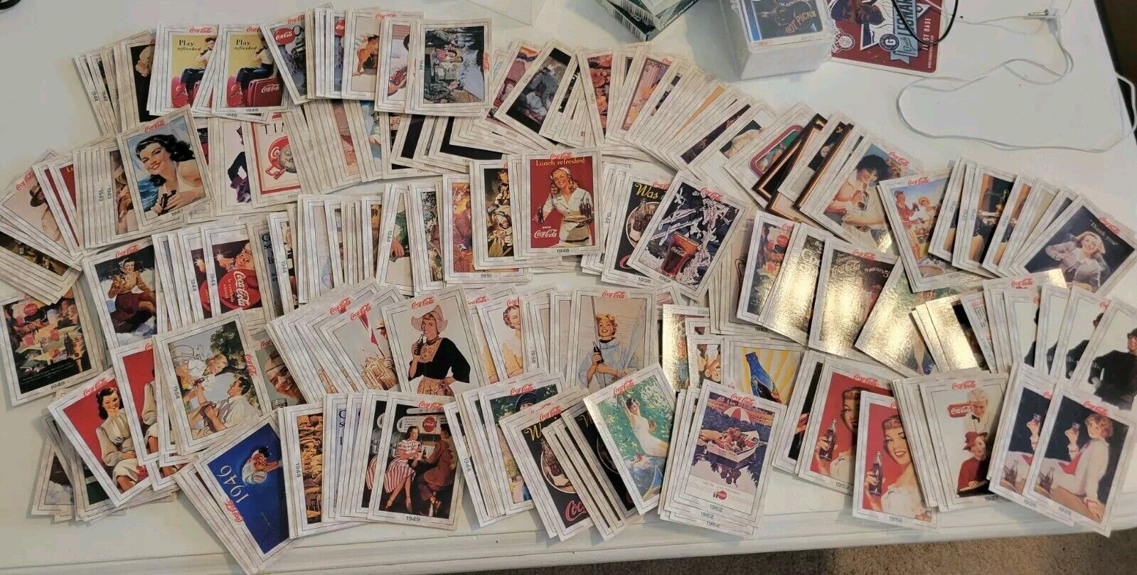 Coca Cola Collection Trading Cards 1993, 1994 Huge Lot All Kinds