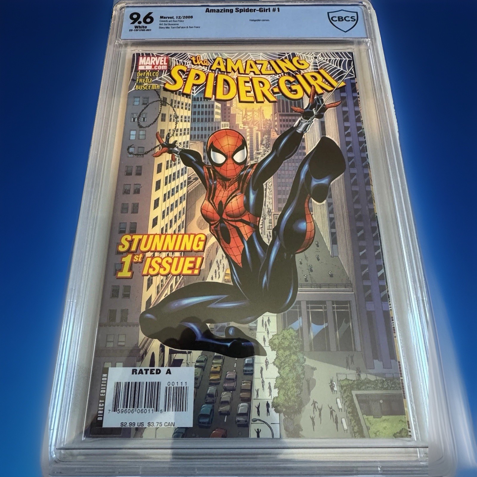 Amazing Spider-Girl 1 CBCS 9.6 Marvel 2006 Mayday Parker DeFalco Ron Frenz