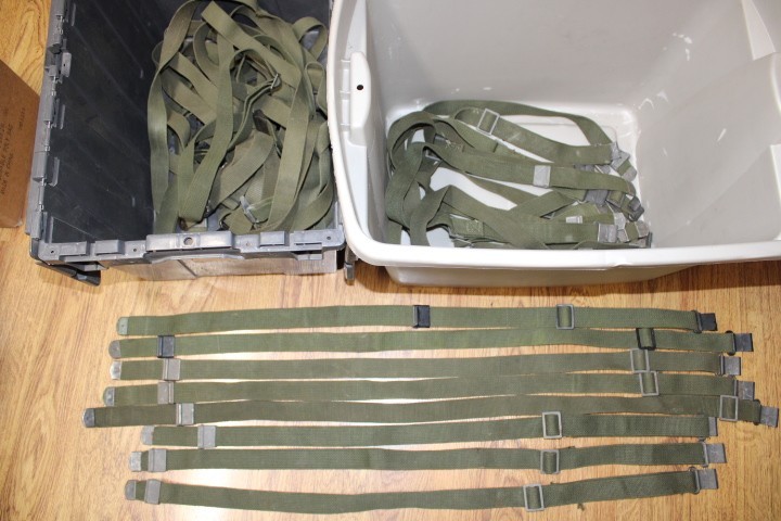 1 US Military Issue Vietnam Era M1 Garand Rifle Sling Canvas Web Vintage 1