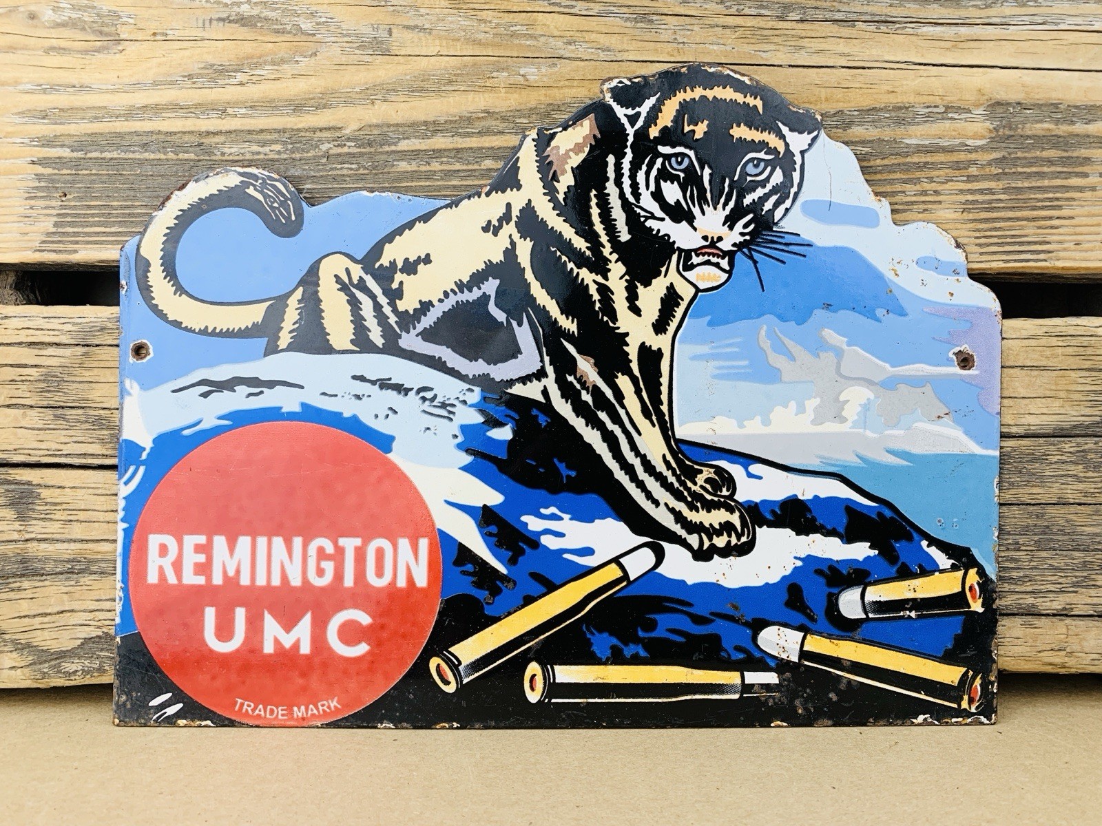 VINTAGE 12x REMINGTON UMC 22 RIFLE CARTRIDGES GASOLINE OIL PORCELAIN GAS AD SIGN VINTAGE 12x REMINGTON UMC 22 RIFLE CARTRIDGES GASOLINE OIL PORCELAIN GAS AD SIGN