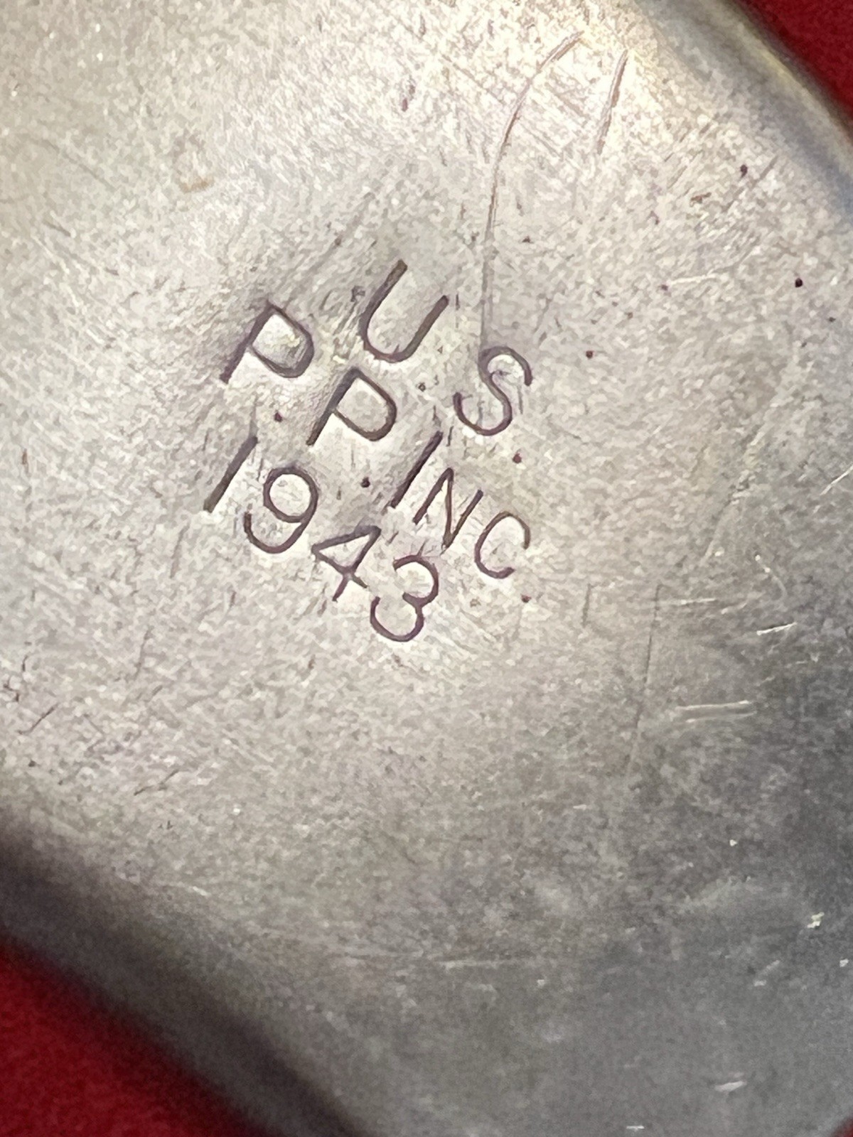WWII Rare POLORON PRODUCTS ("P.P.Inc. 1943") Canteen M1942