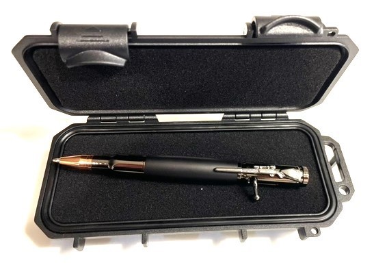 Bolt Action Pen in Miniature Rifle Case - Realistic - Metal Pen - 