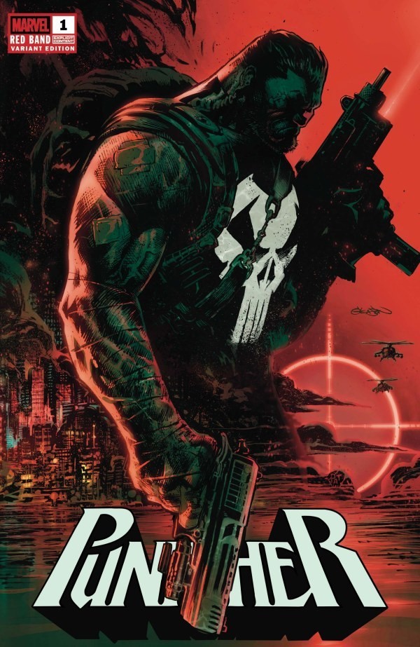 PUNISHER RED BAND #1 - PATRICK GLEASON VIRGIN VARIANT RATIO 1:25 EXCLUSIVE
