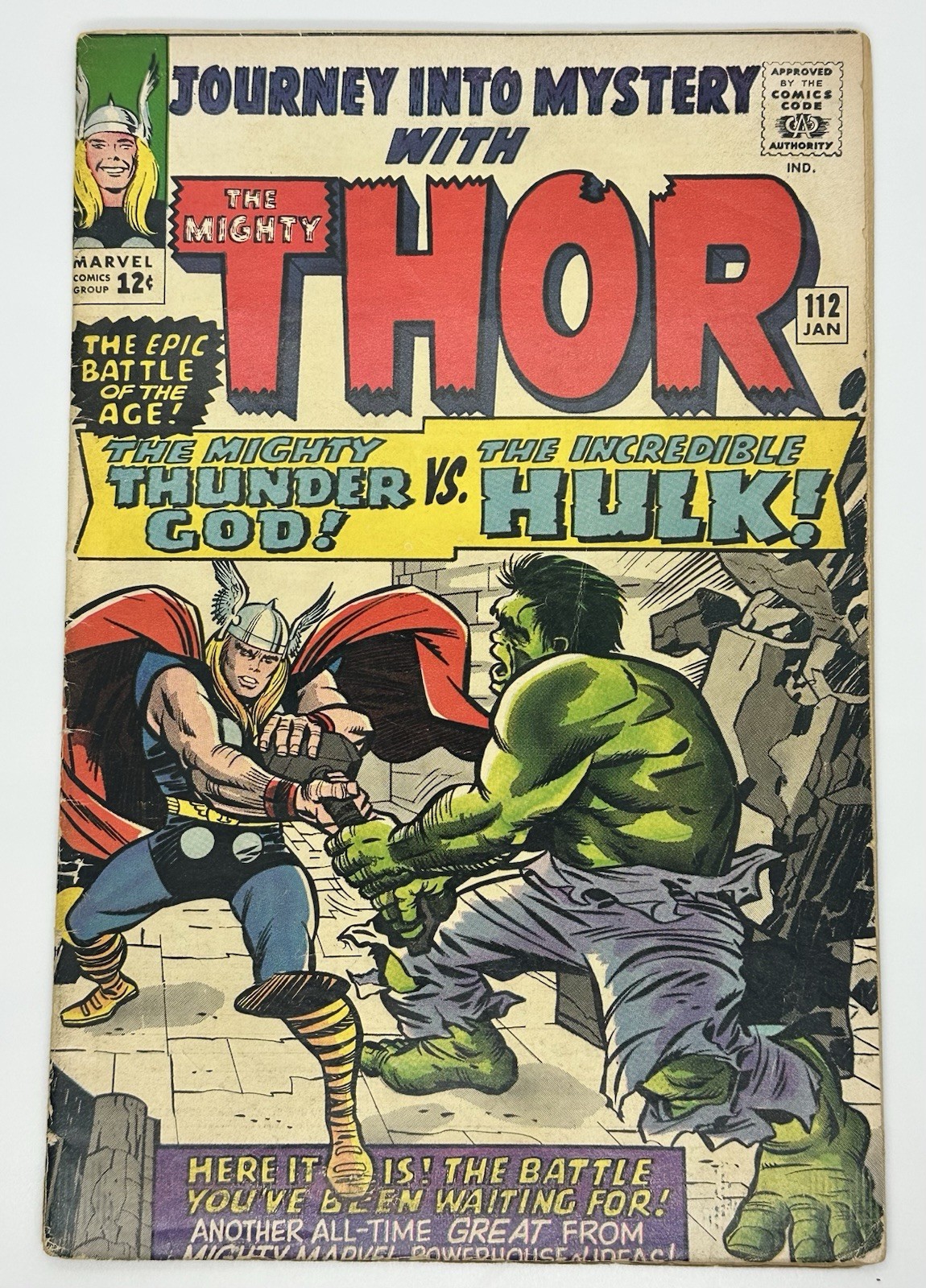 Journey into Mystery #112 (Marvel Comics January 1965) Journey into Mystery #112 (Marvel Comics January 1965)