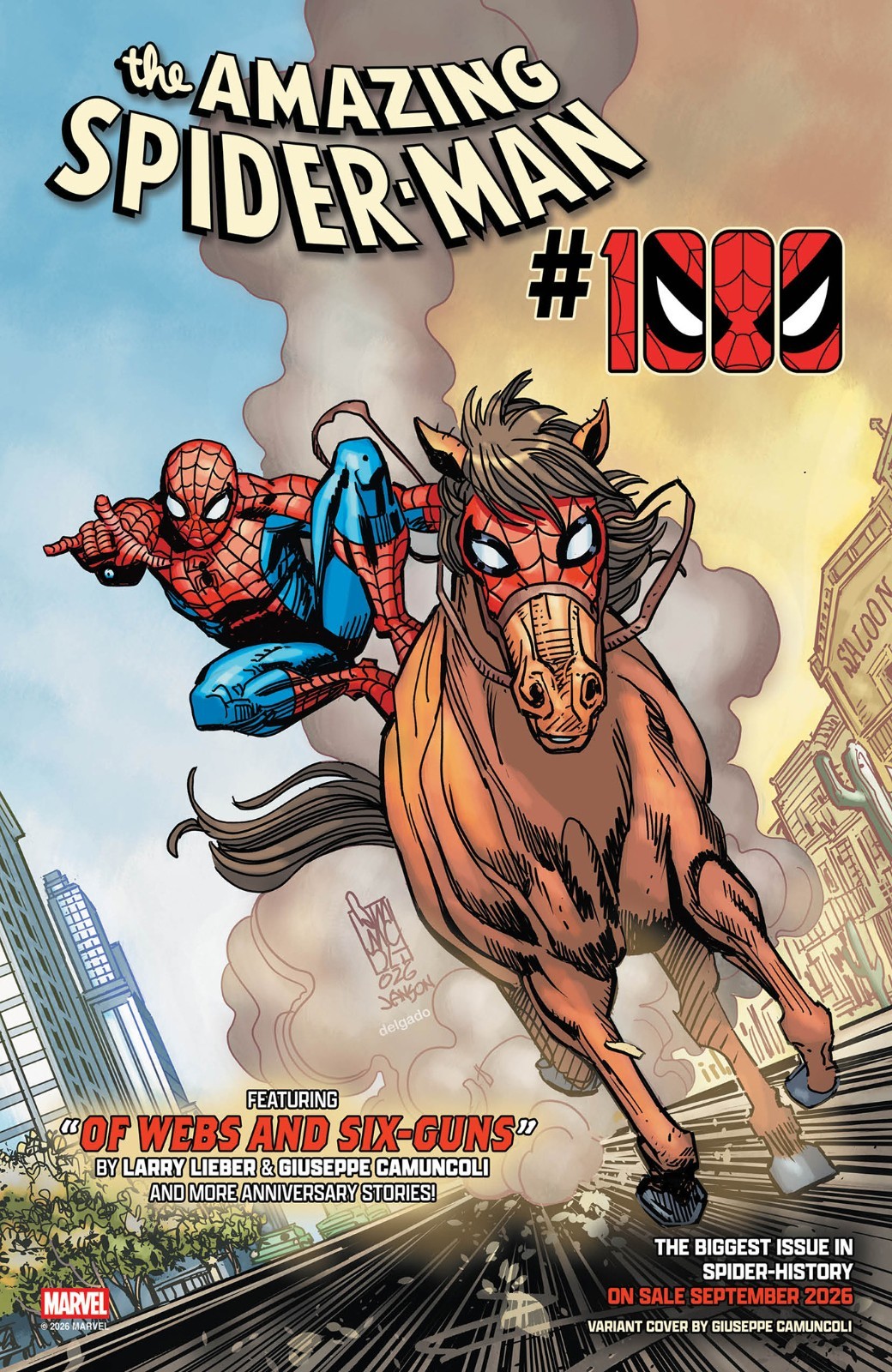 Amazing Spider-Man (2026) #1000 1001 Marvel Comics COVER SELECT