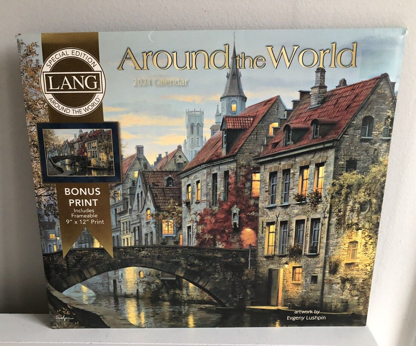 NEW 2024 Lang Calendar “Around The World” with Bonus Print Special
