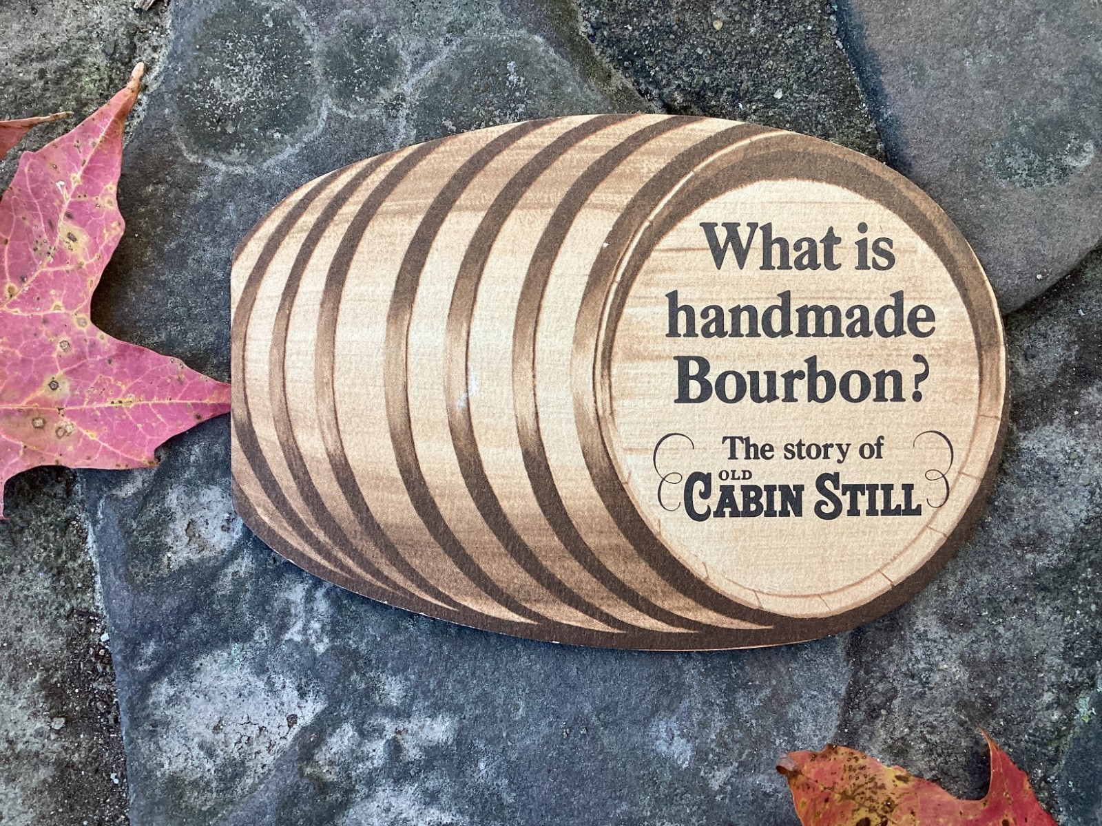 Rare Cabin Still Handmade Bourbon promo Advertisement booklet Louisville KY