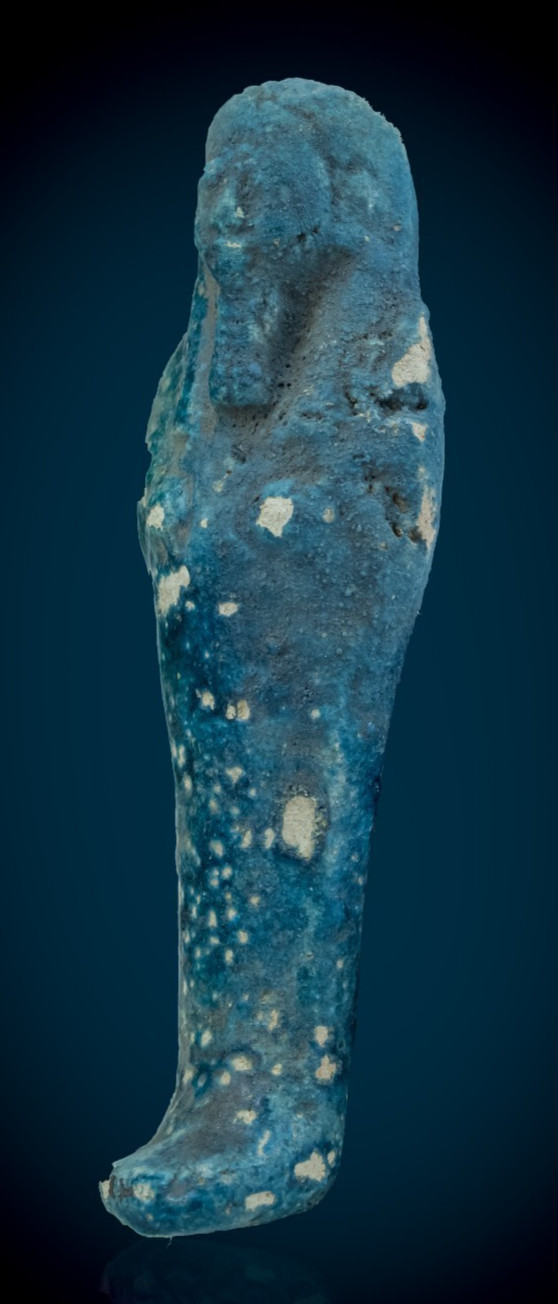 Ancient Egyptian Ushabti Shabti Faience Rare Antique Funerary Artifact Figure