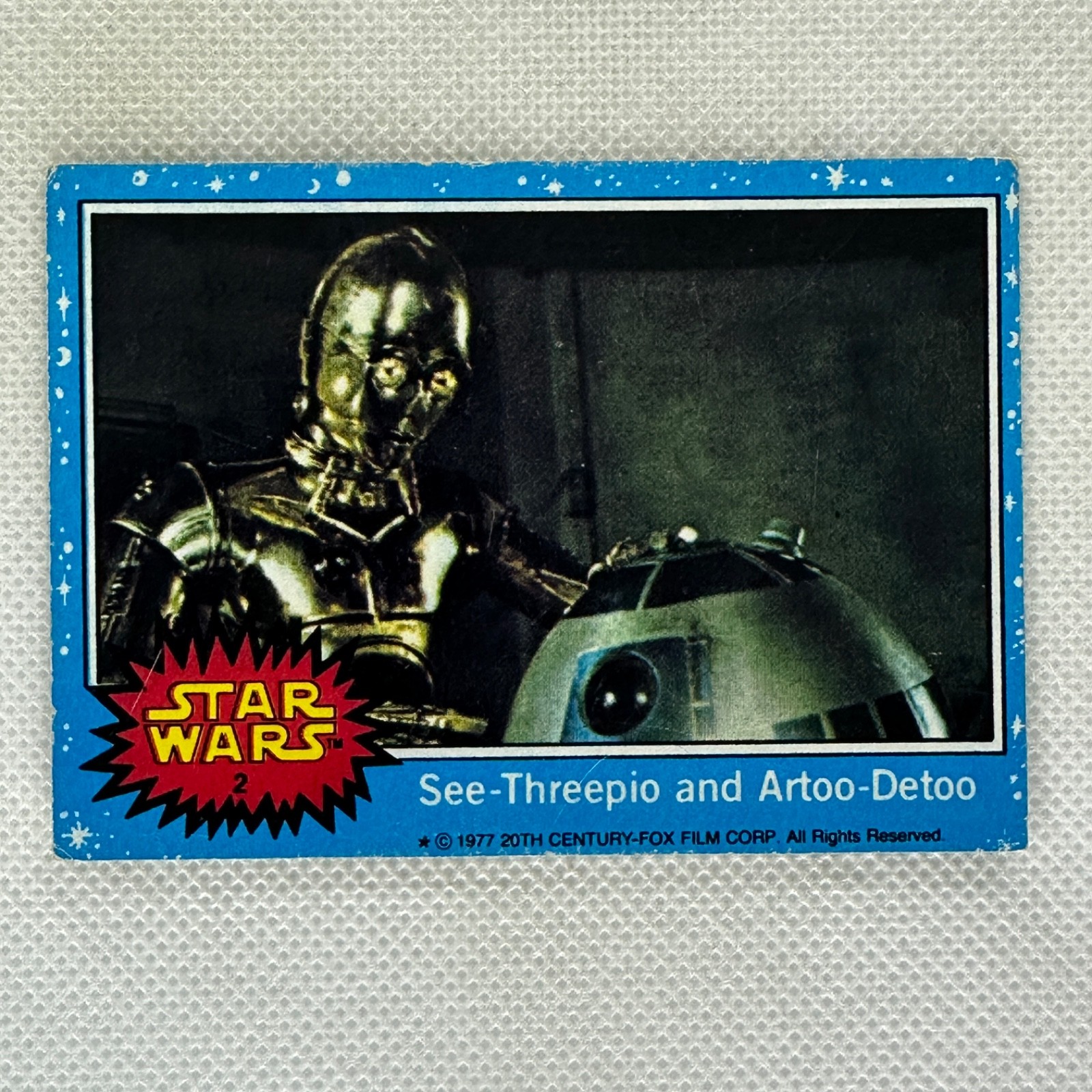 1977 Topps Star Wars Cards Blue Series 1 – You Pick #1–#66 – Buy 4 Save 25%