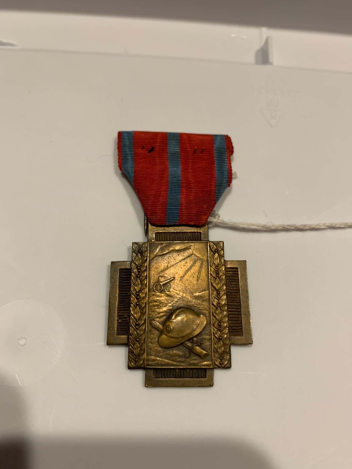 Original WW1 Belgian Millitary Fire Cross 
